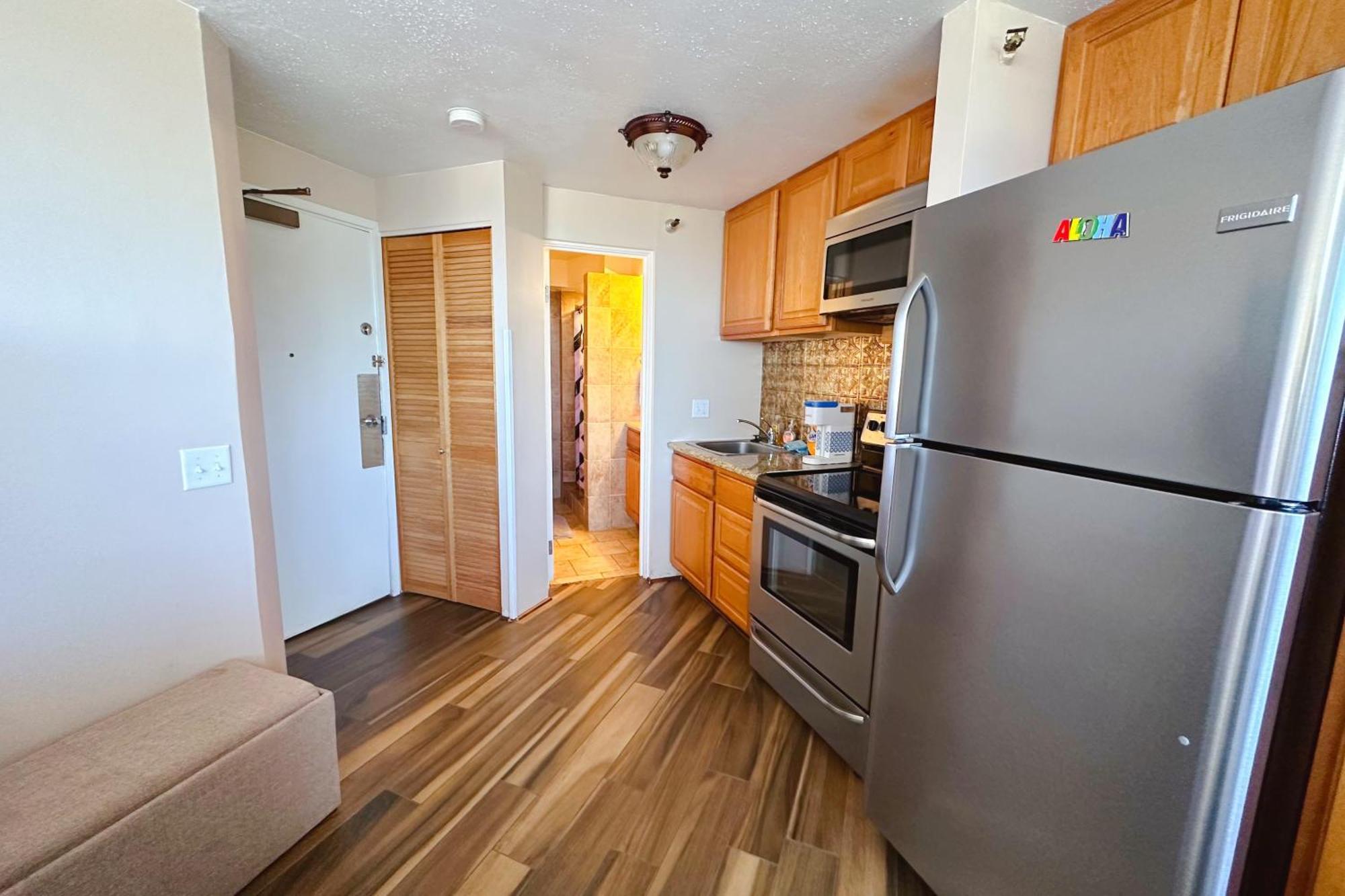 Waikiki Studio Steps To Beach-Mall Free Parking-Wifi 檀香山 客房 照片