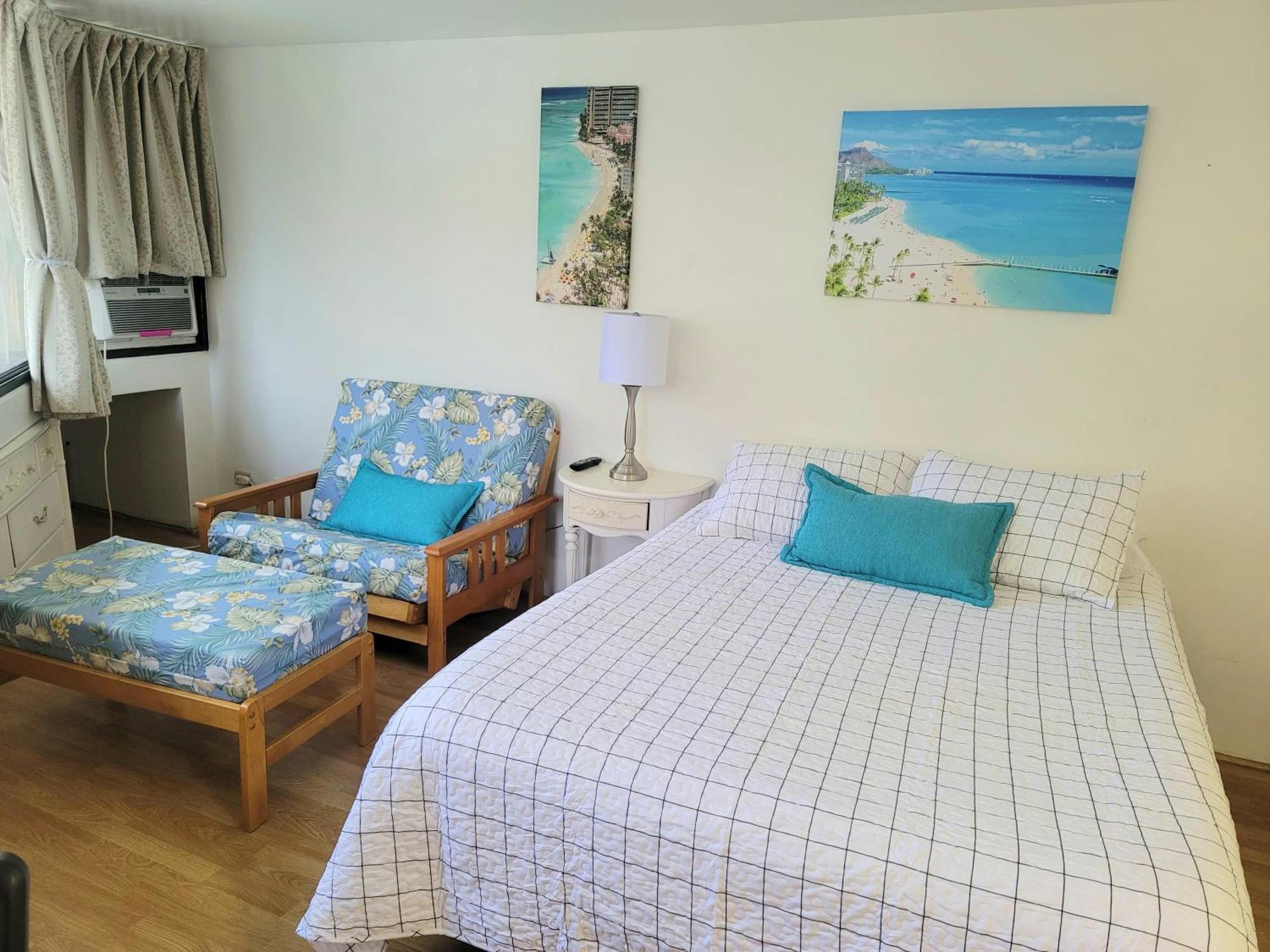 Waikiki Studio Steps To Beach-Mall Free Parking-Wifi 檀香山 客房 照片
