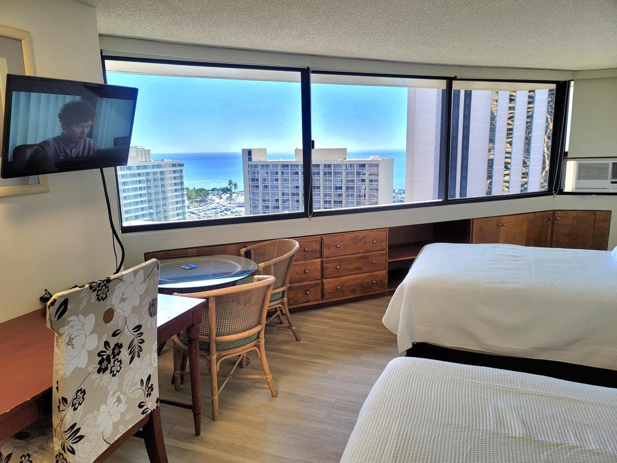 Waikiki Studio Steps To Beach-Mall Free Parking-Wifi 檀香山 客房 照片