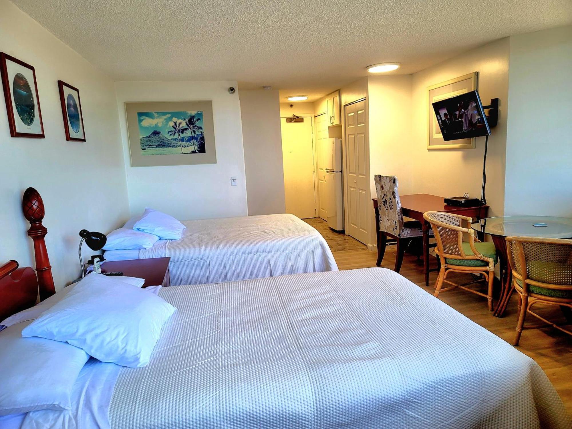 Waikiki Studio Steps To Beach-Mall Free Parking-Wifi 檀香山 客房 照片